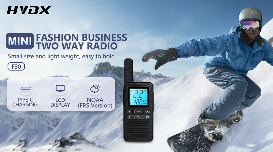 ski-ready FRS walkietalkie；NOAA