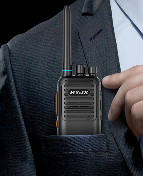Why are pocket walkie-talkies particularly suitable for business use?