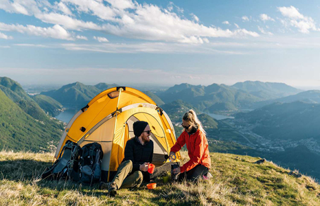 What kind of walkie talkies are good for going camping?