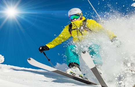 What are the features of walkie-talkies that are popular among skiers?