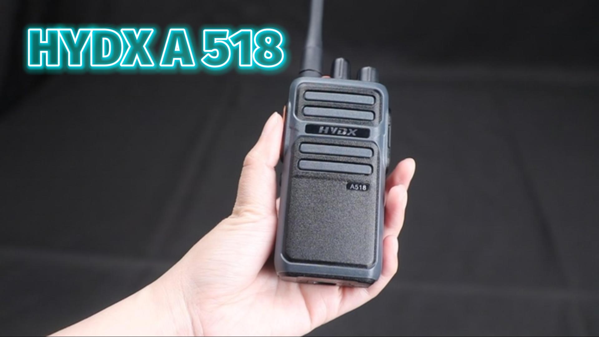A518 2W Handheld UHF Two-Way Radio