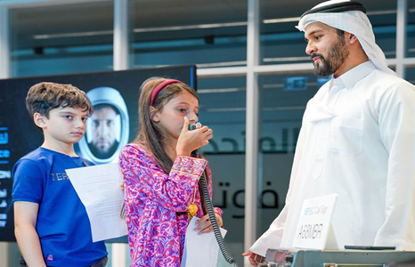 100 UAE students on ham radio take part in 6th Call from Space